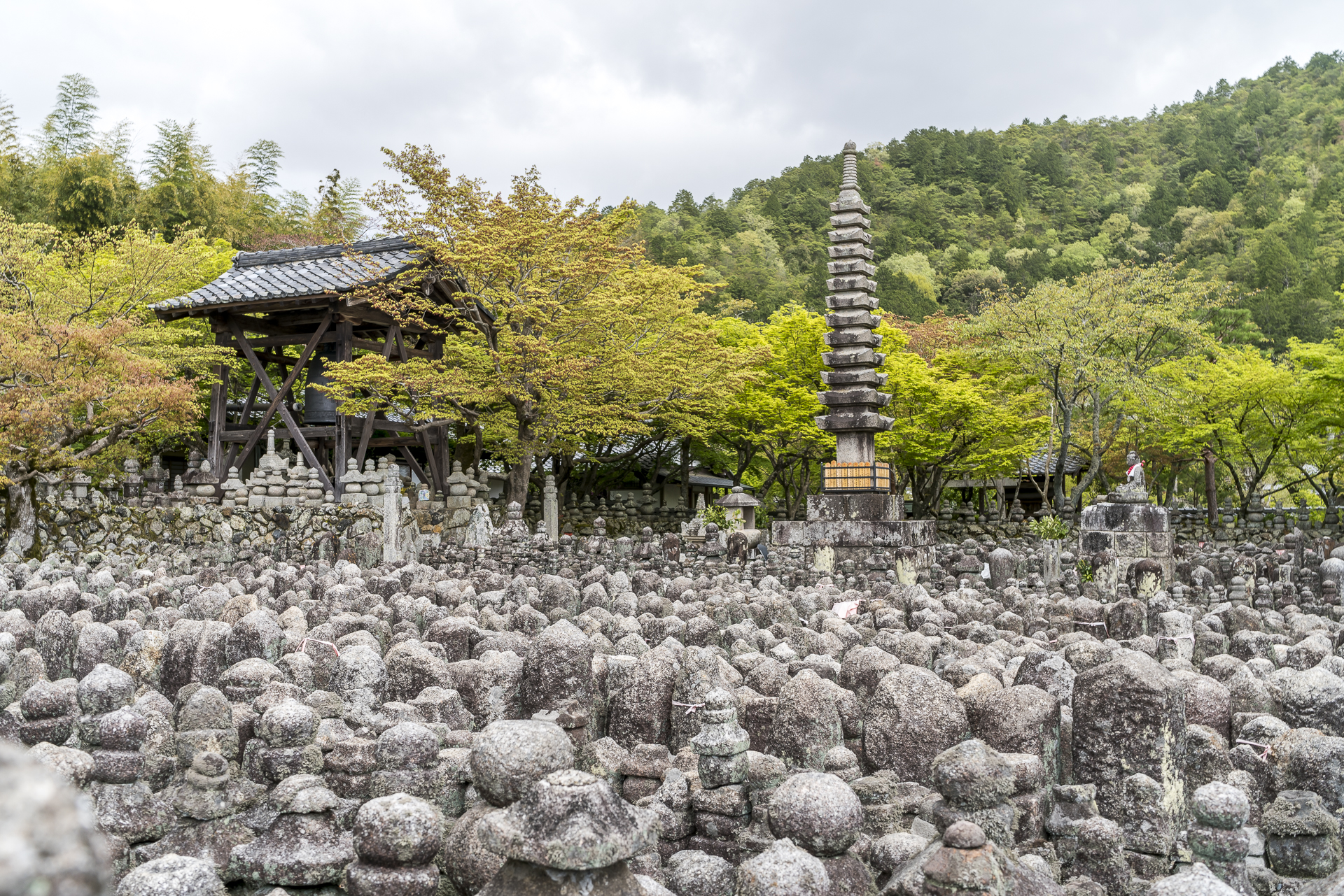 Adashinonenbutsuji Tempel in Kyoto Arashiyama