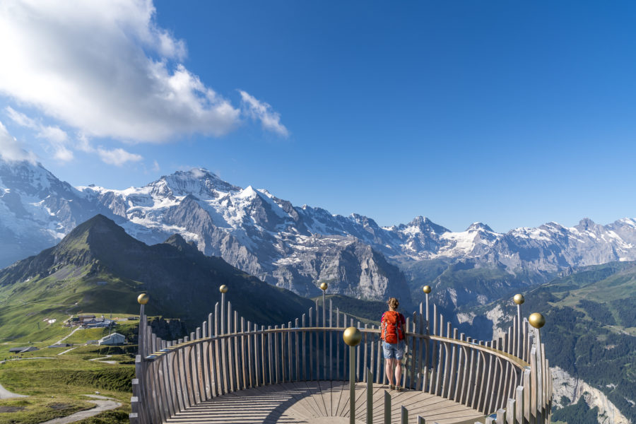 Panorama Männlichen Wengen