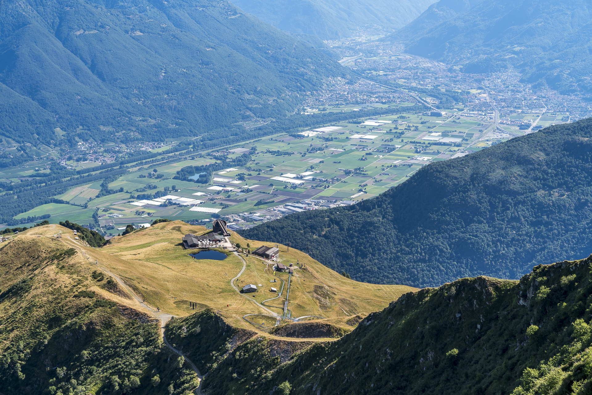 Aufstieg Alpe Foppa - Monte Tamaro