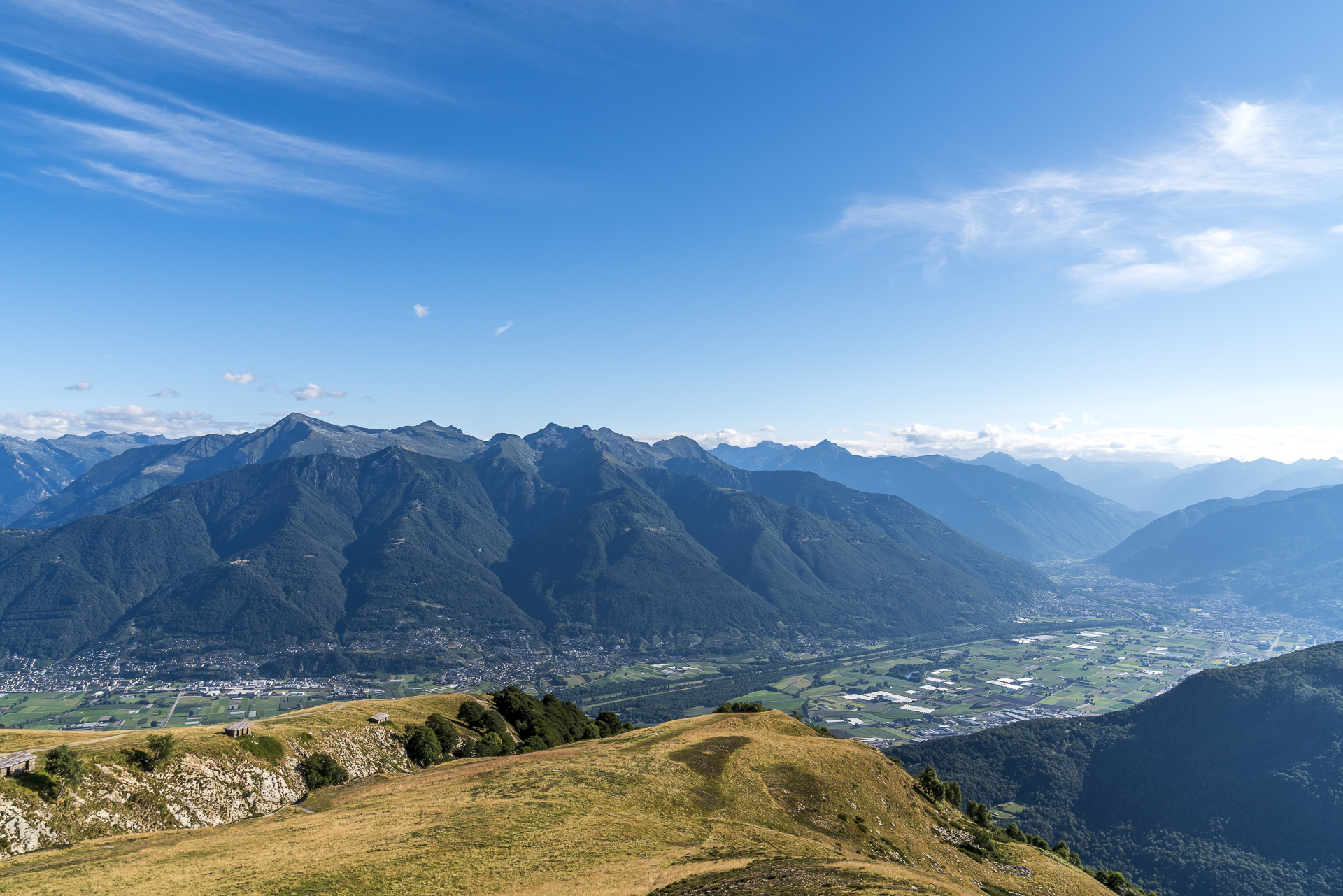 Aussicht von der Alpe Foppa