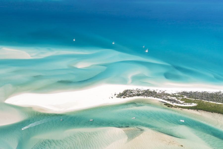 Whitsunday Islands Airplane View