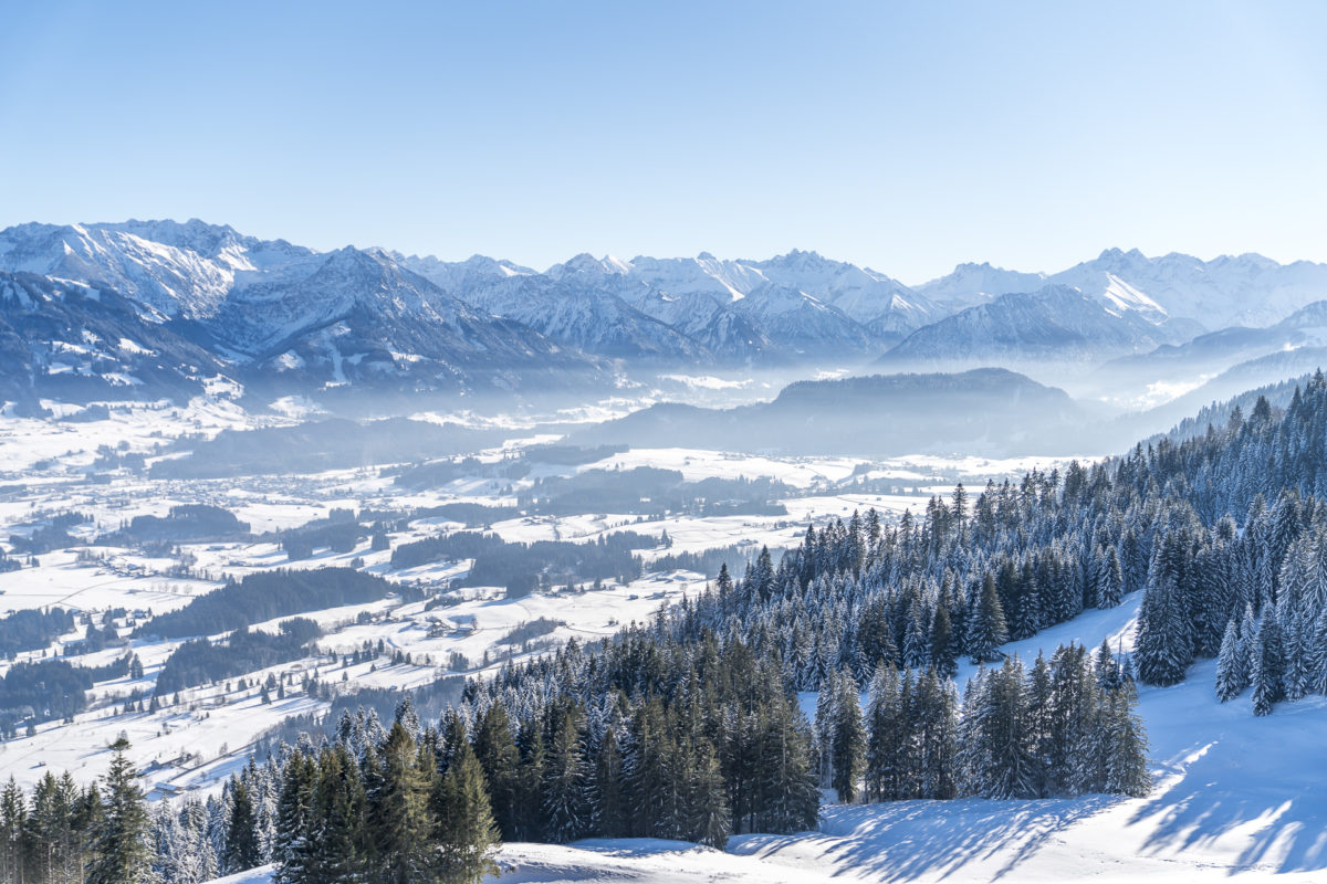 Aussicht Ofterschwanger Horn