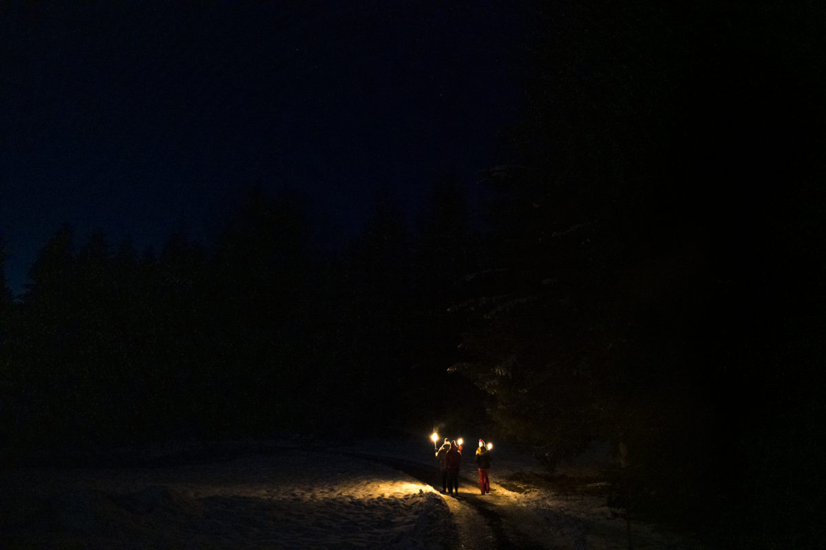 Fackelwandern im Allgäu