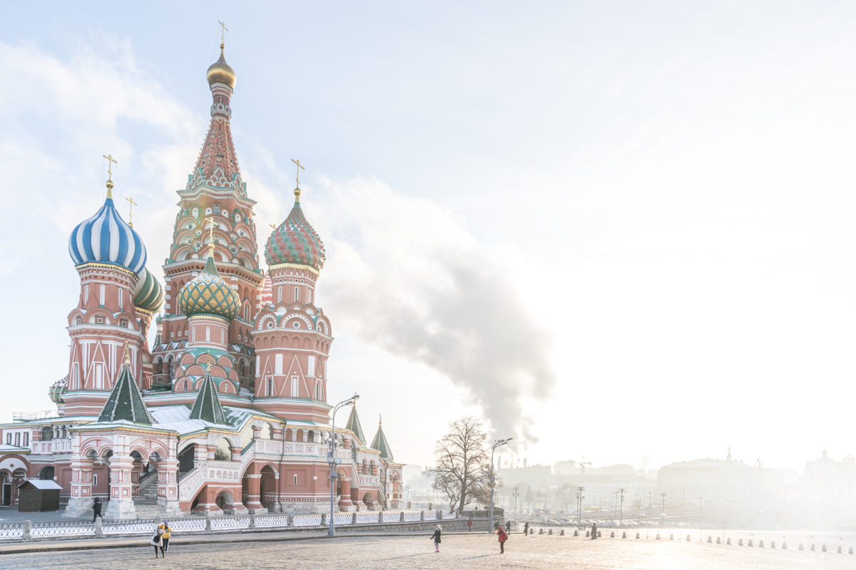 Roter Platz Kathedrale in Moskau