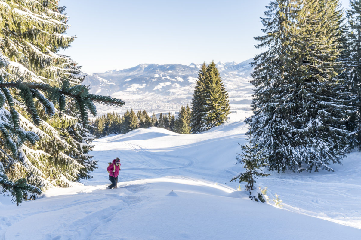 Aufstieg zum Ofterschwanger Horn