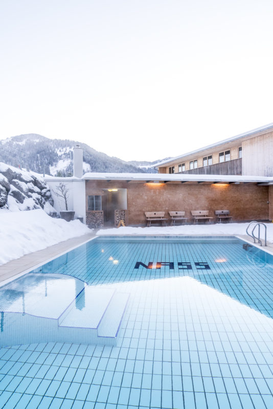 Pool Hubertus Alpin Lodge & Spa