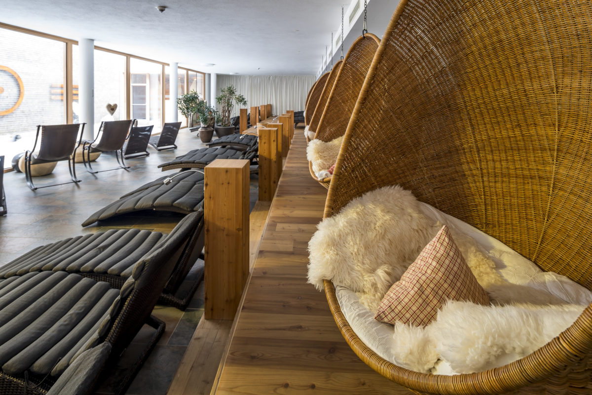 Ruheraum Hubertus Alpin Lodge & Spa