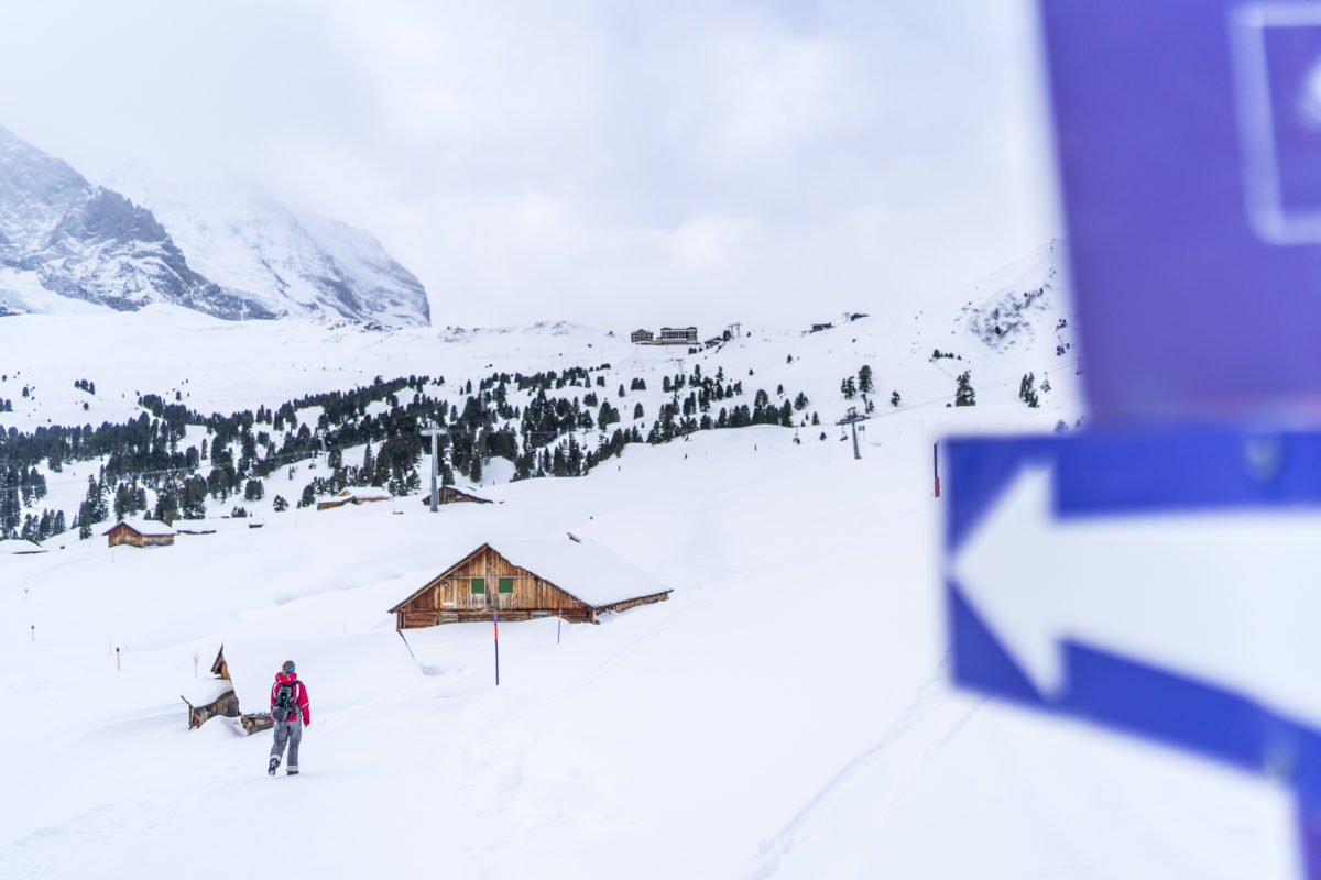 Aufstieg Kleine Scheidegg