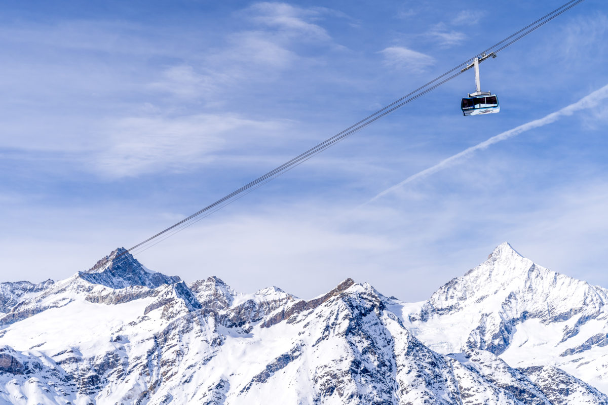 Blauherd Rothorn Seilbahn