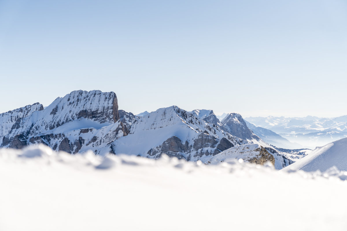 Chäserrugg Toggenburg im Winter