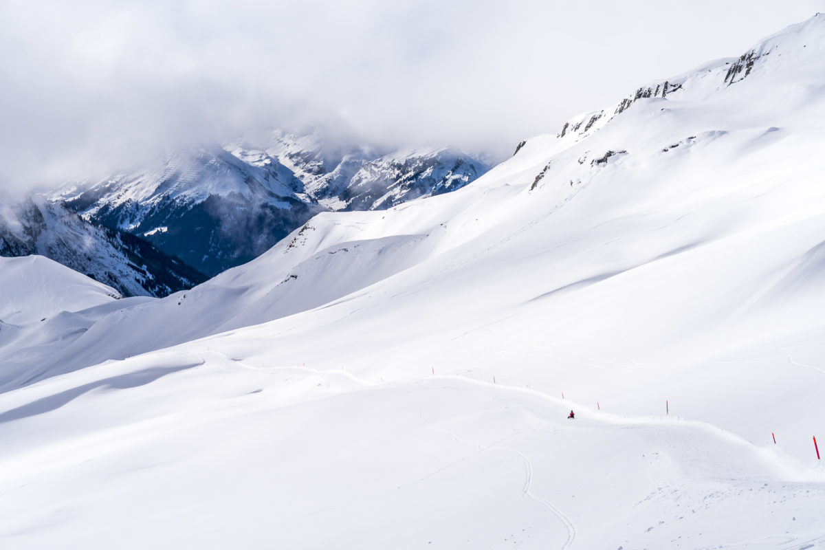 Längste Schlittenabfahrt Faulhorn-Grindelwald