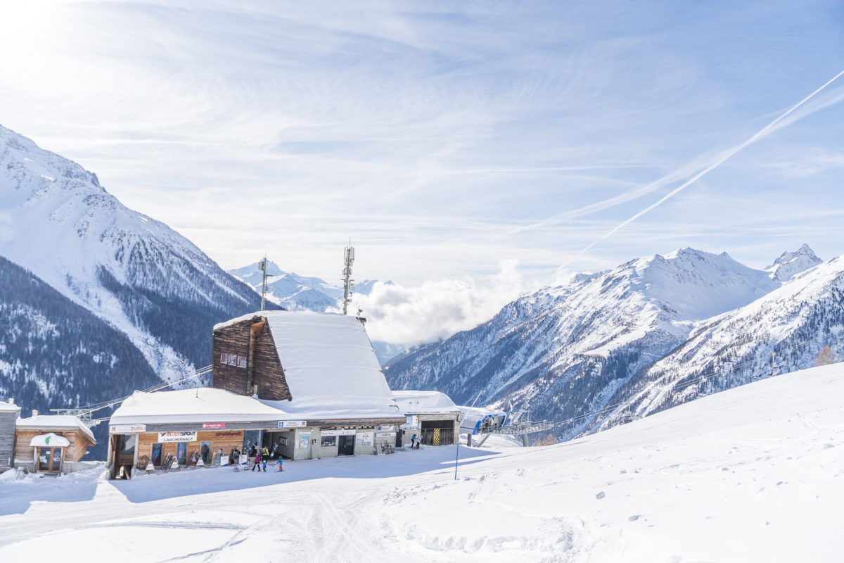 Lauchernalp Seilbahnstation