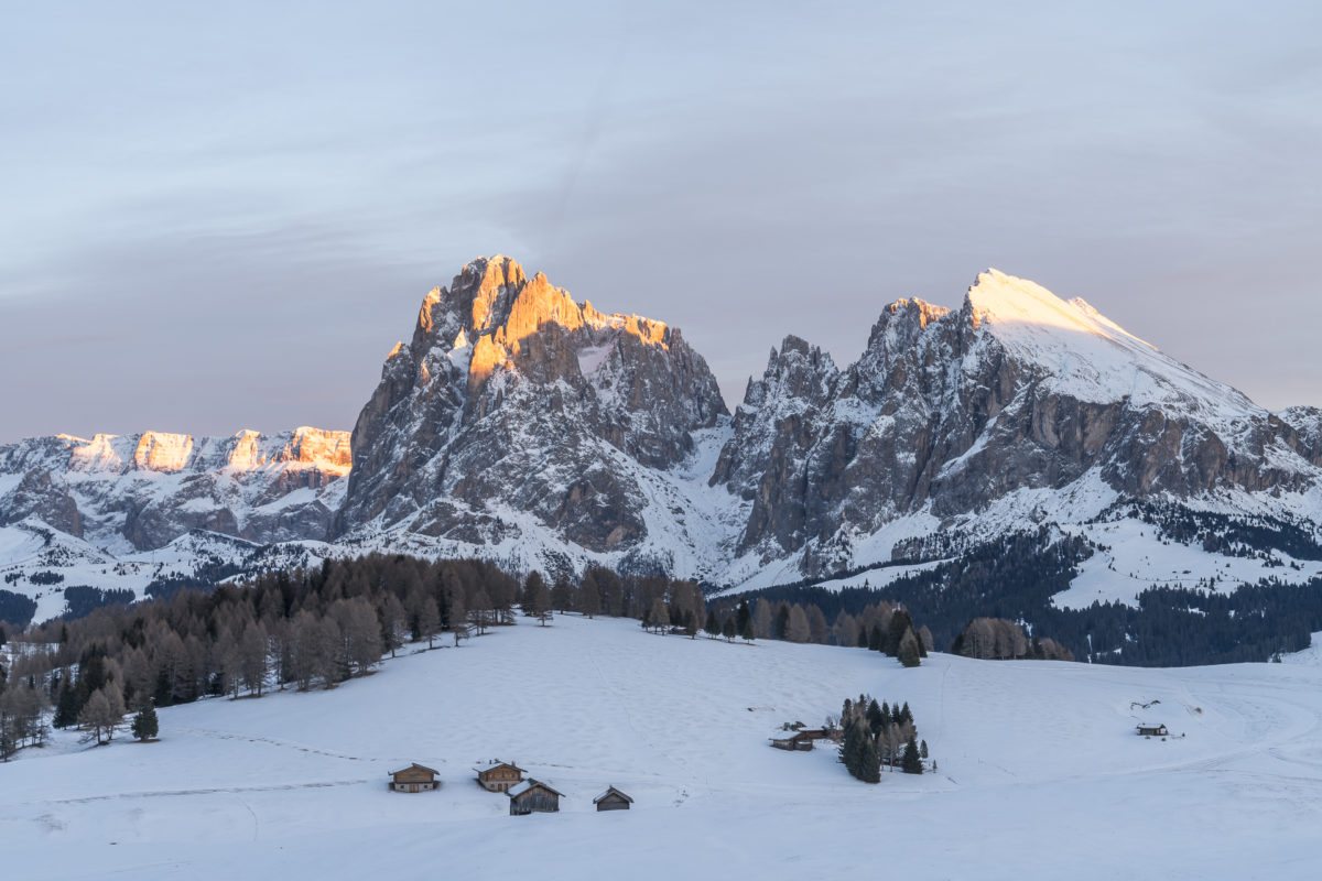 Panorama Seiser Alm