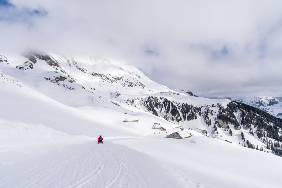 Schlittelweg Faulhorn Bussalp