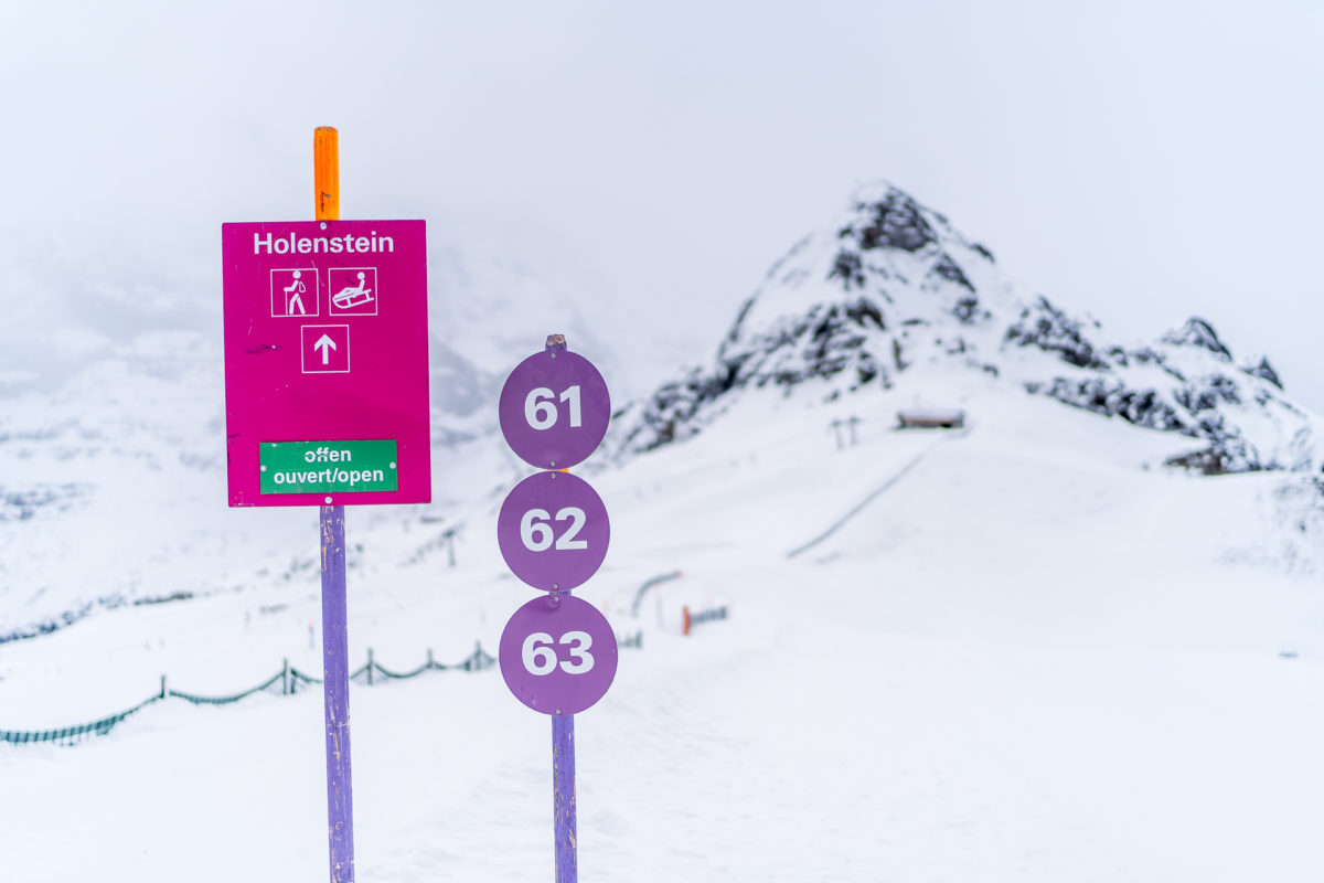 Winterwanderweg Männlichen - Kleine Scheidegg