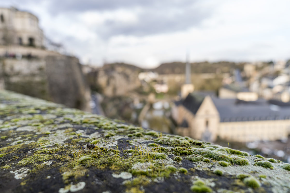 Luxemburg Corniche Ausblick