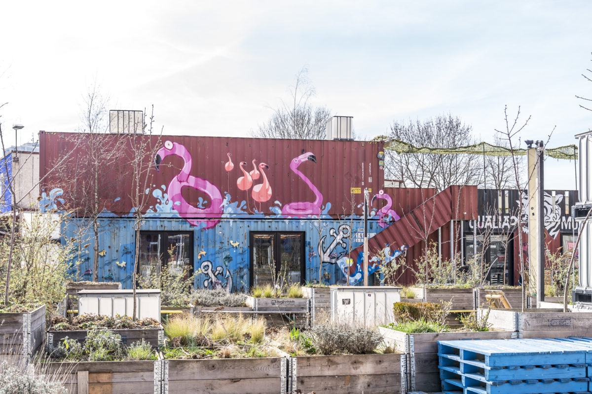 Werksviertel Mitte Containerdorf