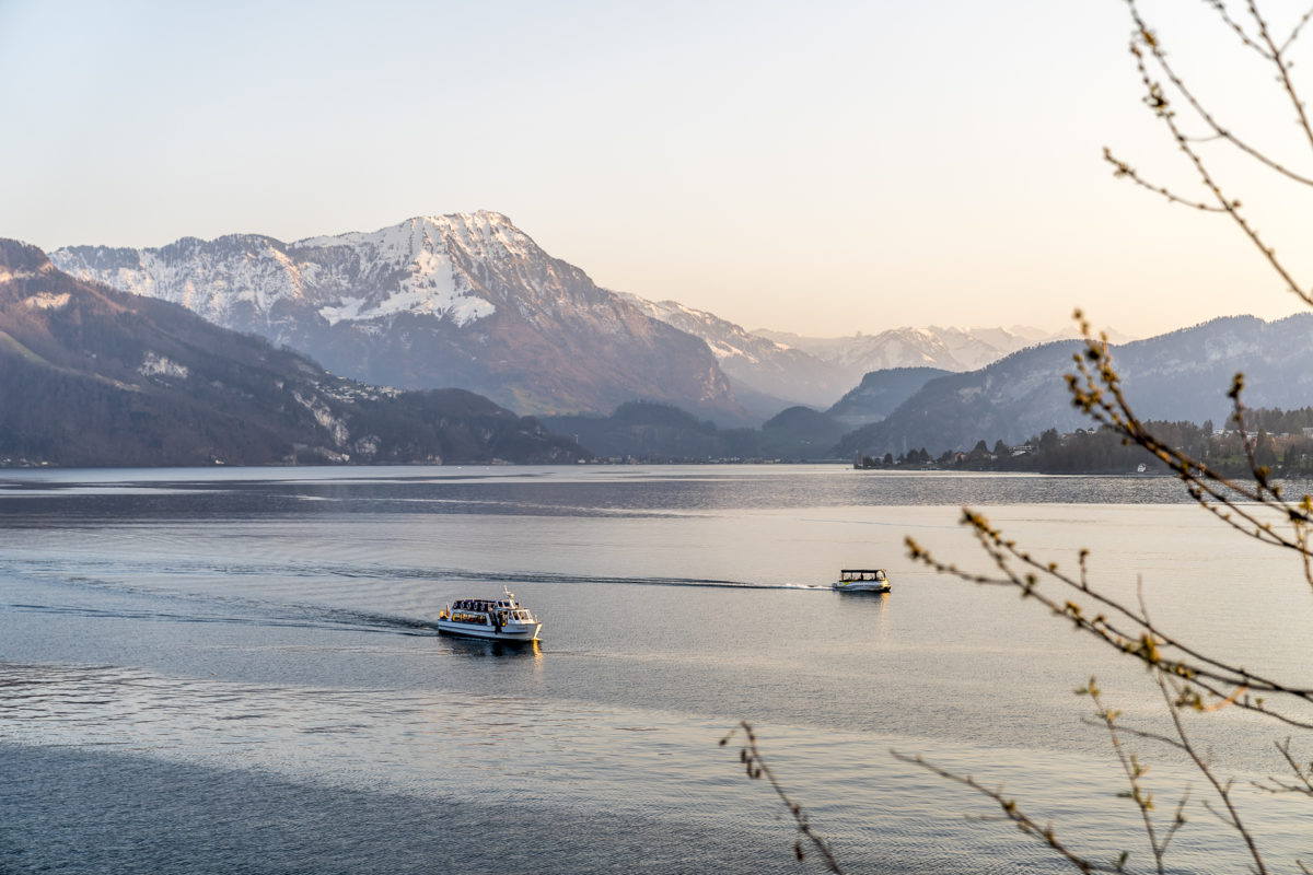 Aussicht Schloss Meggenhorn