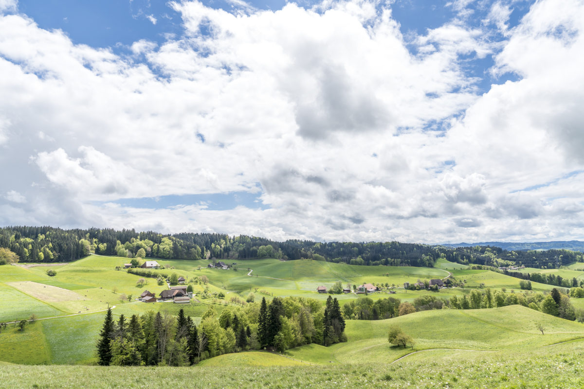 Panoramablick Emmental