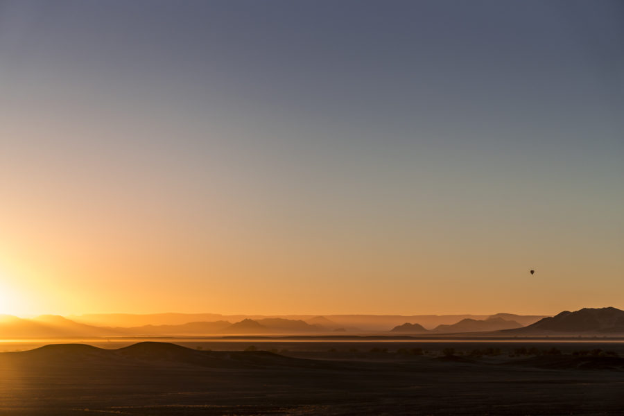 Namib Desert Sonnenaufgang