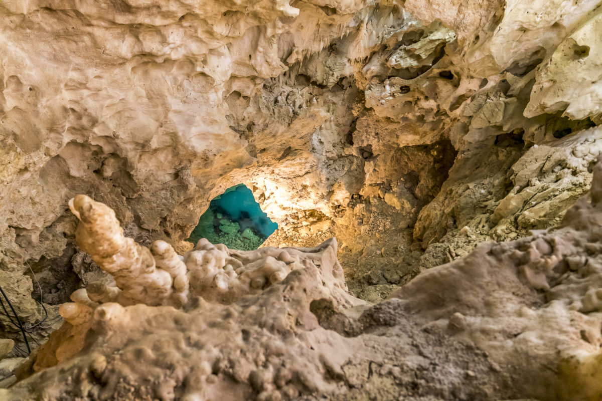 Blue Hole Höhle von Frassasi