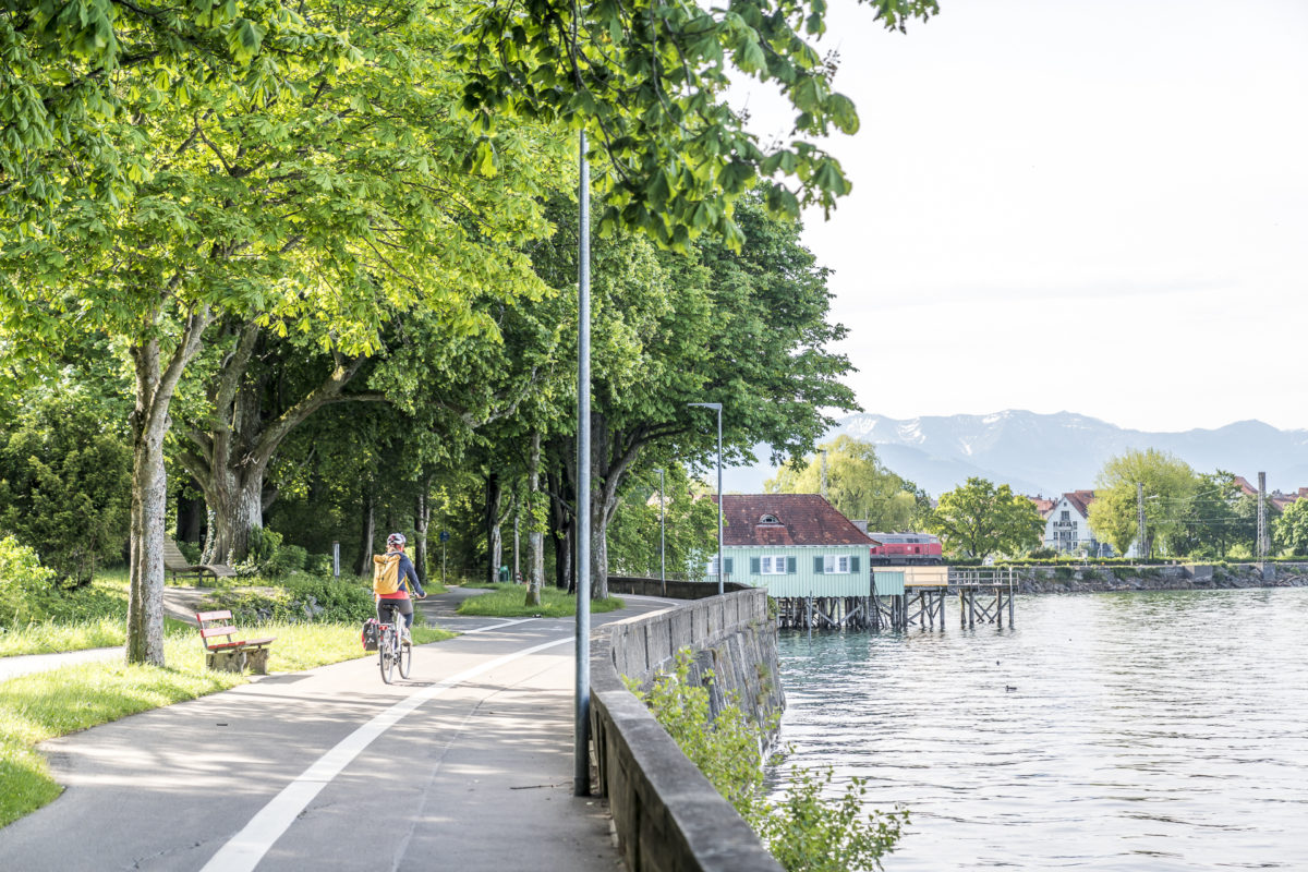 Promenade Lindau Radweg