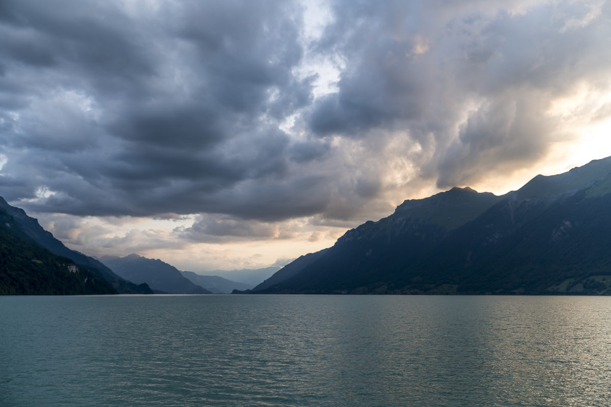 Abendstimmung Brienzersee