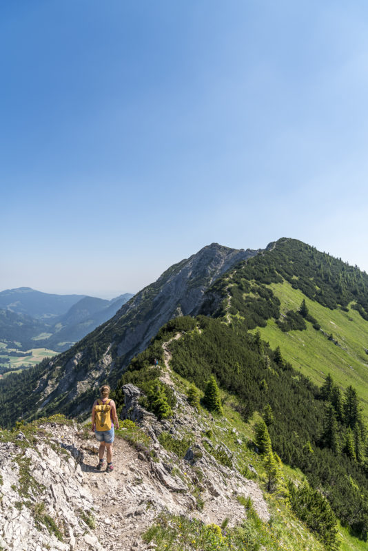 Aufstieg Iseler Oberjoch