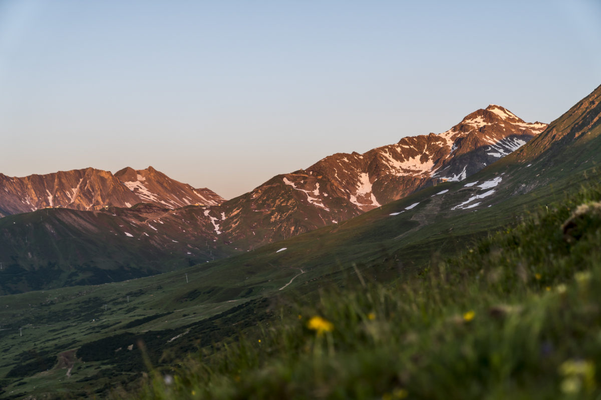 Aufstieg Oberer Sattelkopf