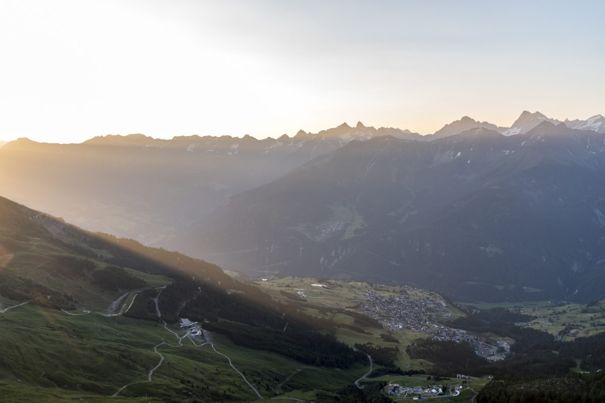 Sonnenaufgang Oberer Sattelkopf Fiss