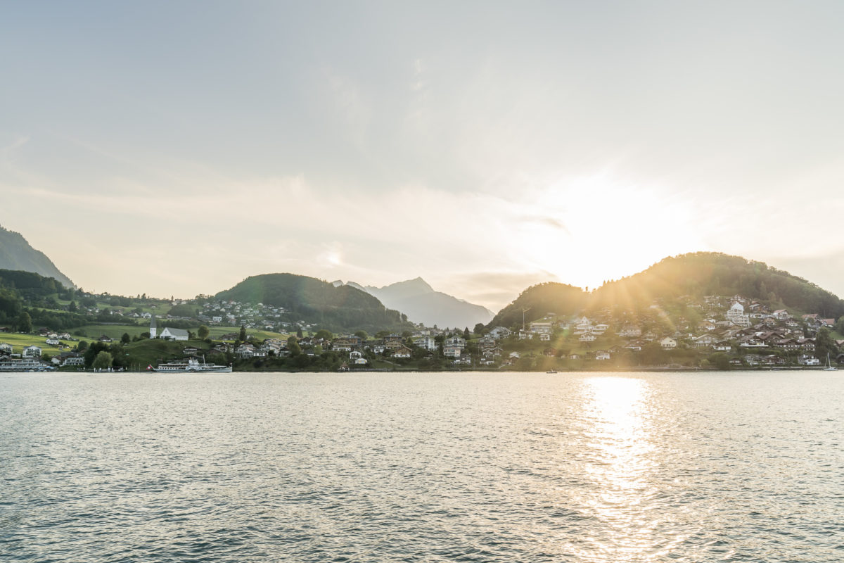 Spiez Bucht Thunersee