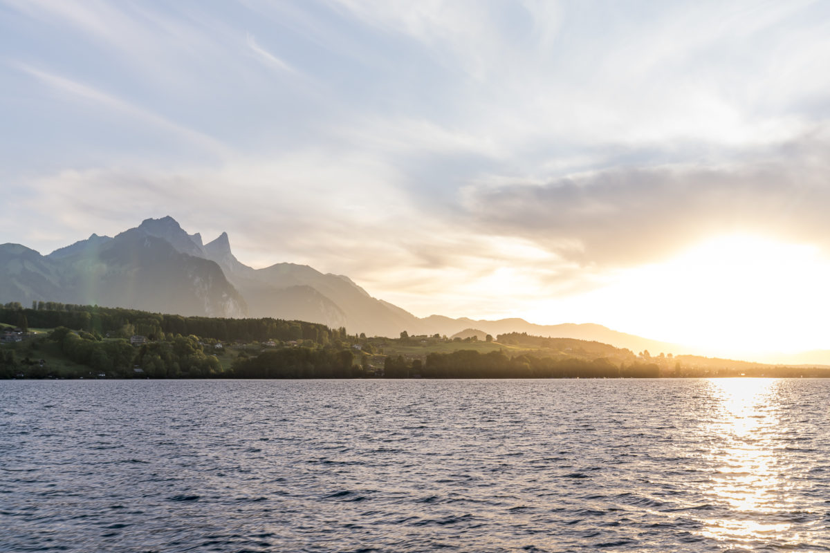 Thunersee Abendstimmung