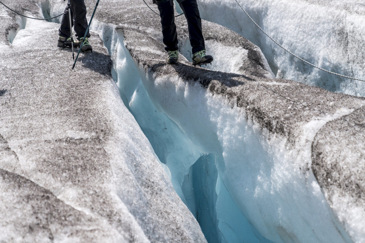 Geführte Gletschertour in der Schweiz