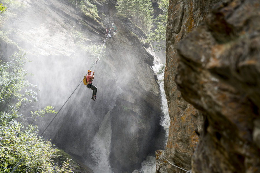 Gorge Alpine Abenteuer Saas-Fee