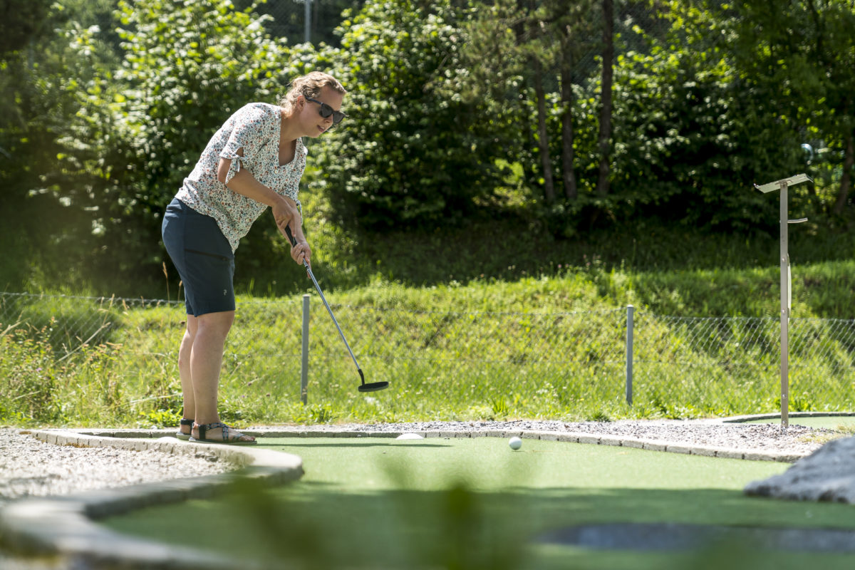 Minigolf Spiez Spiel