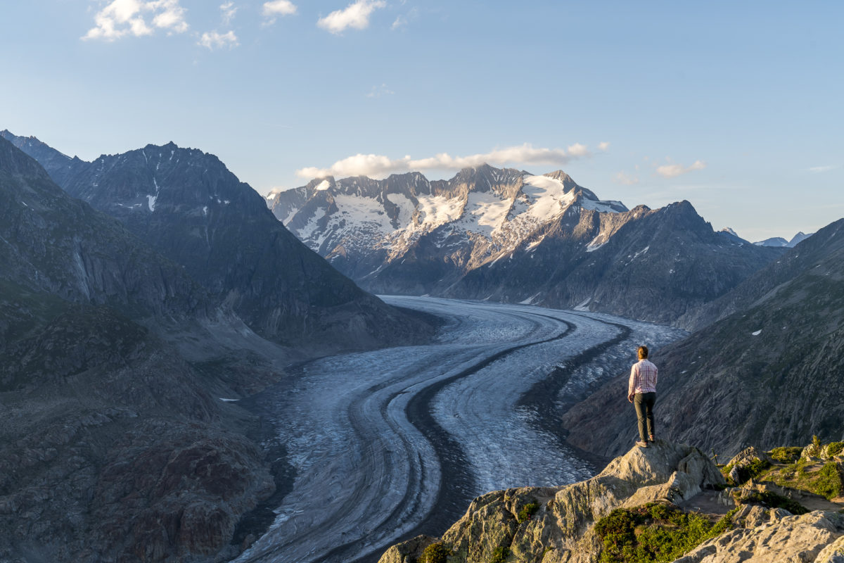 Moosfluh Aussichtspunkt Aletsch Arena