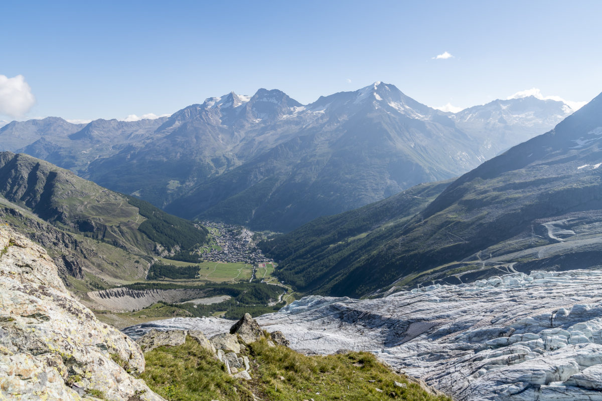 Saas Fee Panorama