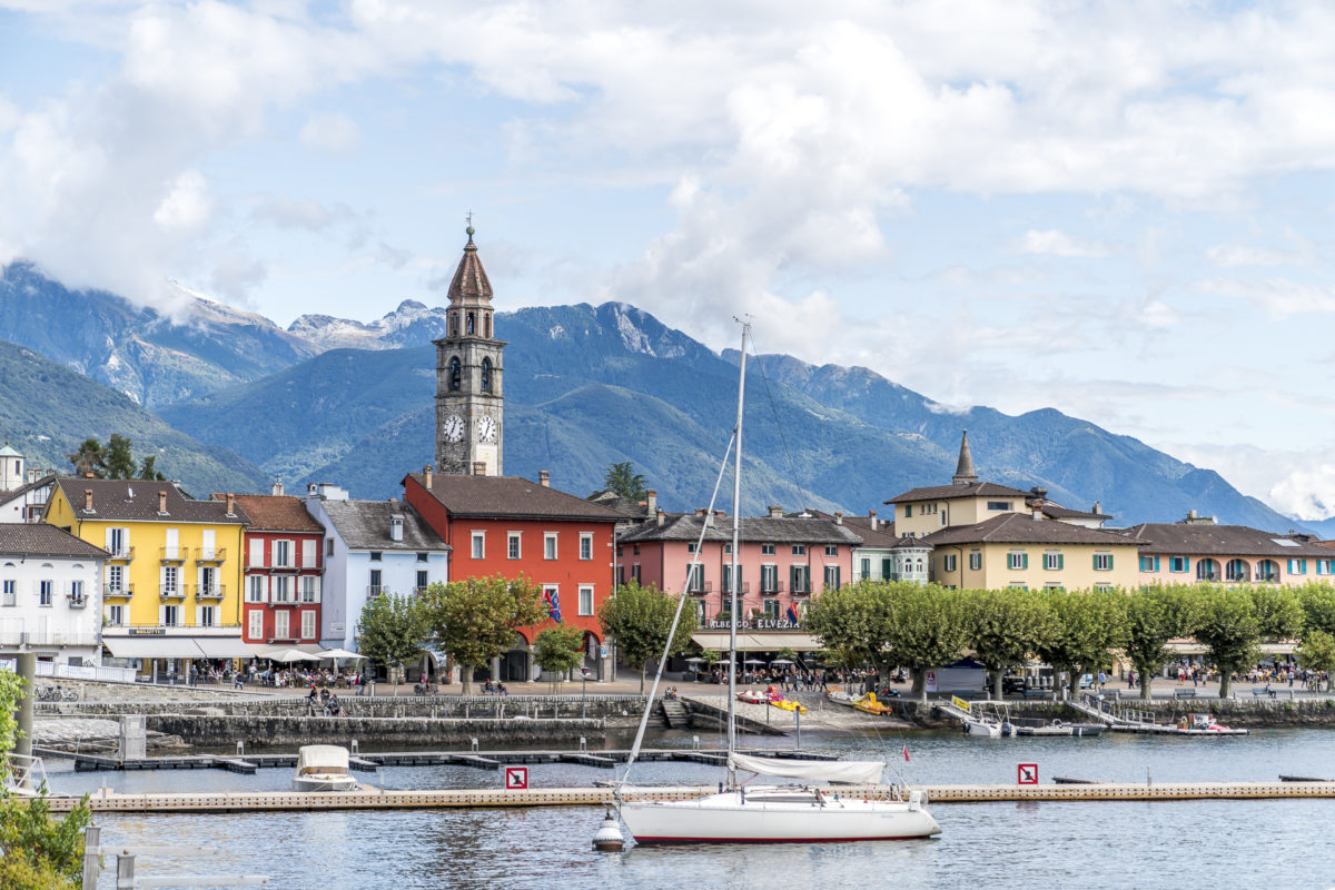 Ascona Postkarte