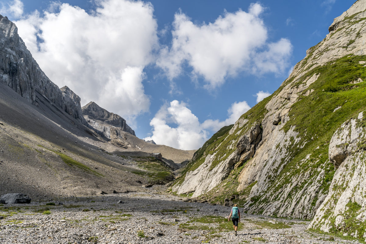 Aufstieg Wildhornhütte