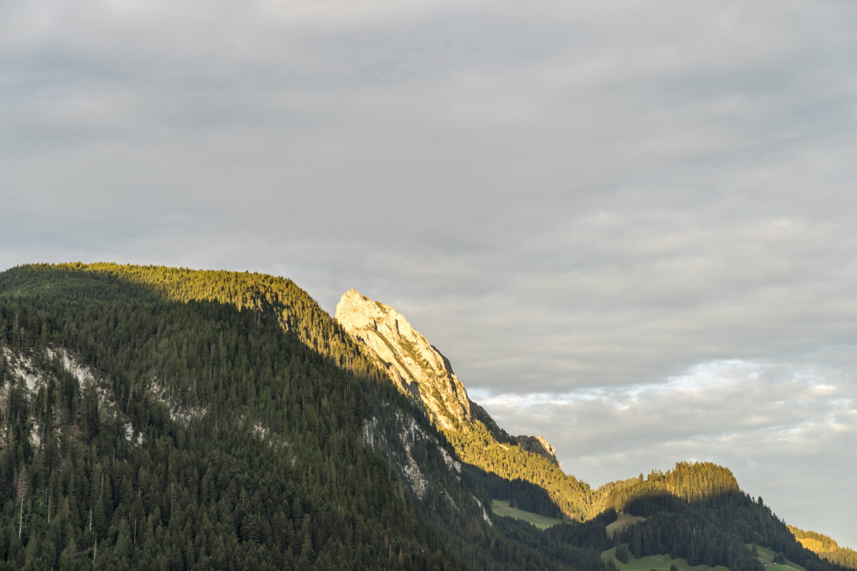 Aussicht Jugendherberge Saanen