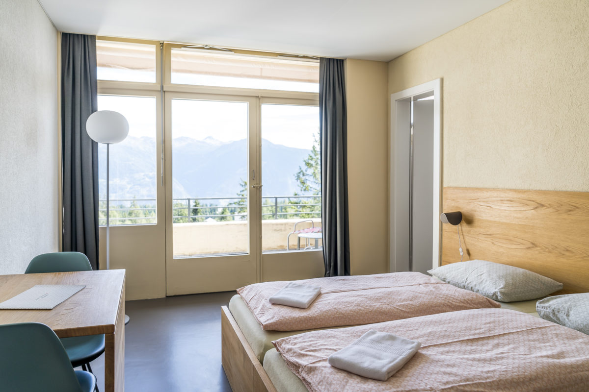 Jugendherberge Crans-Montana Doppelzimmer