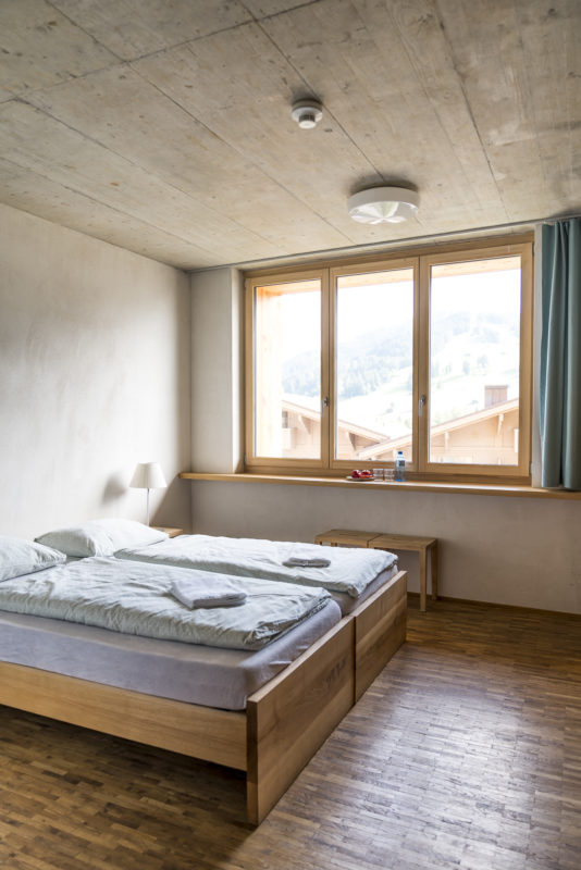 Jugendherberge Gstaad Doppelzimmer