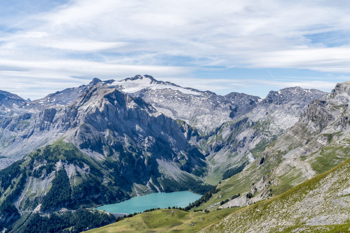 Lac de Tseuzier Panorama