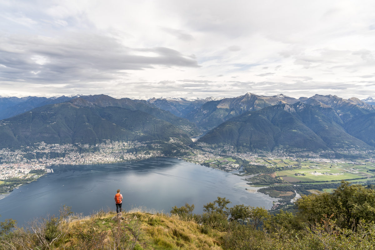 Monte Gambarogno Aussicht