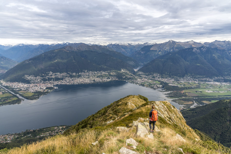 Monte Gambarogno Panoramaaussicht