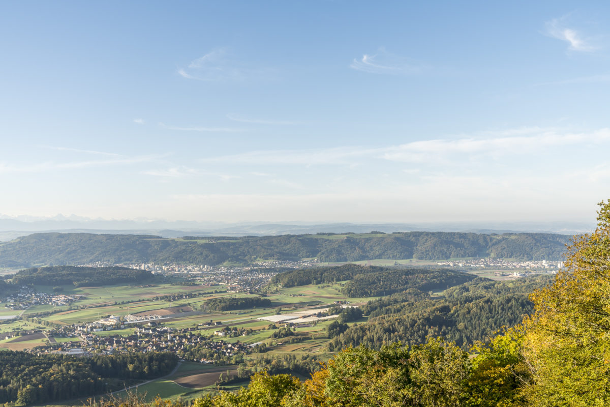 Lägern Hochwacht Ausblick