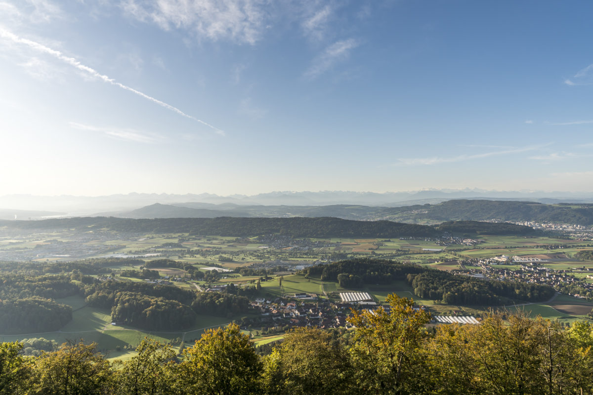 Lägern Hochwacht Aussicht