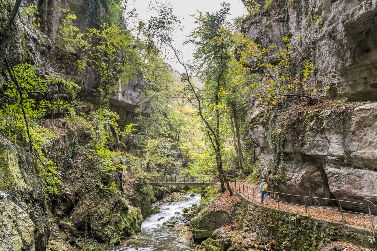 Wanderung Taubenlochschlucht