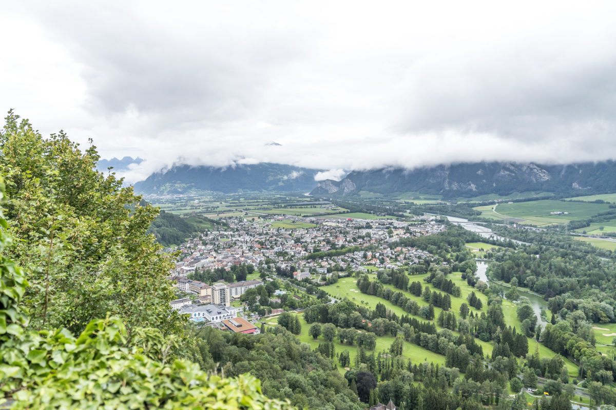 Aussicht Schloss Wartenstein