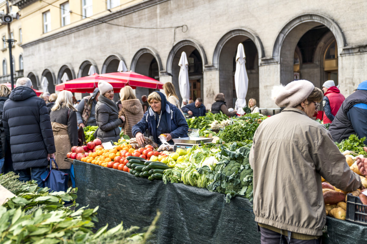 Dolac Market Zagreb